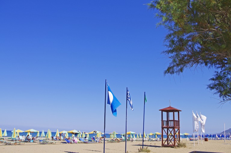 Mythos Palace Resort & Spa Blue Flag beach
