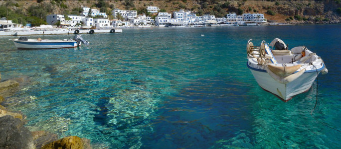 Plakias village in Rethymno