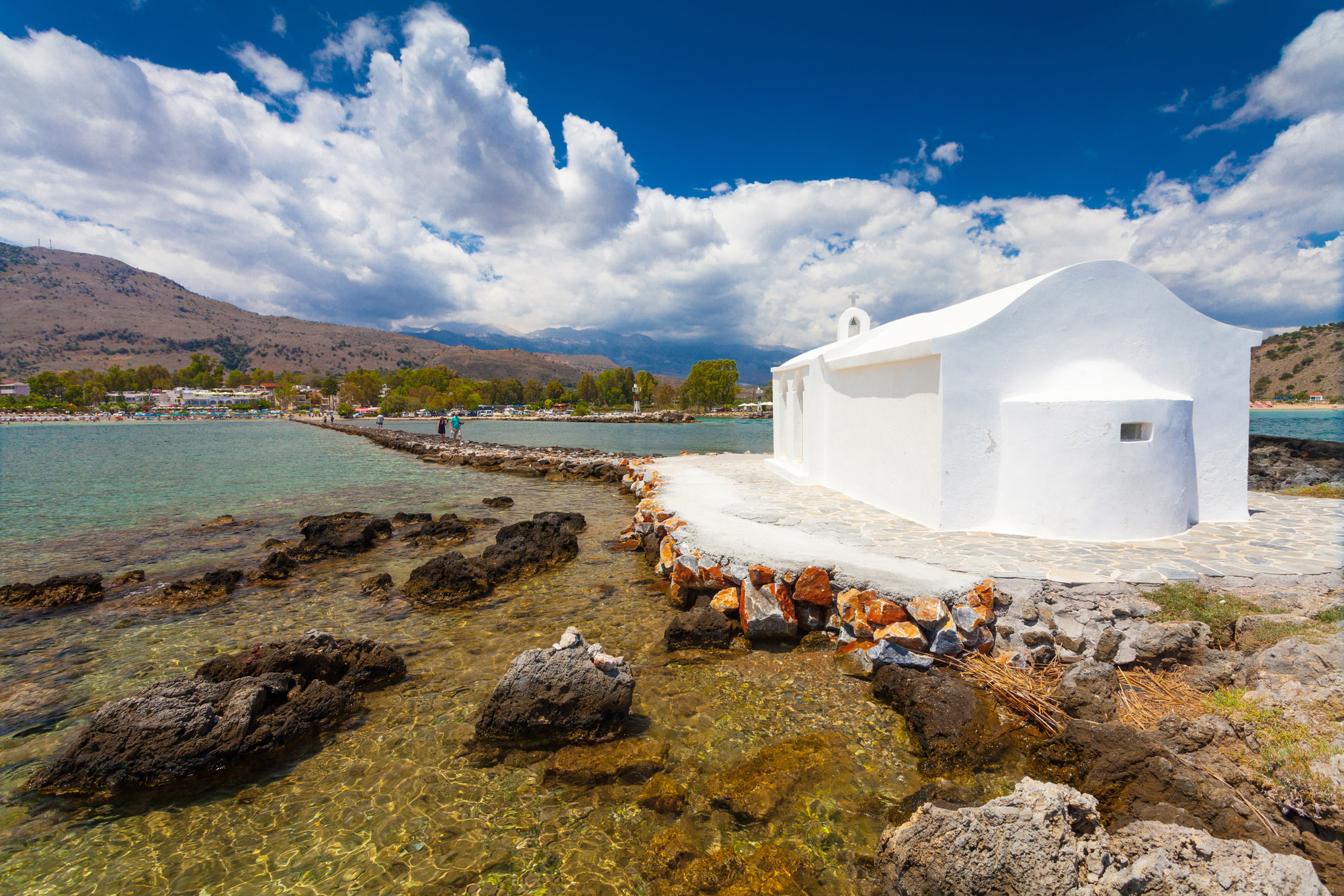 Agios Nikolaos Church Georgioupolis back.