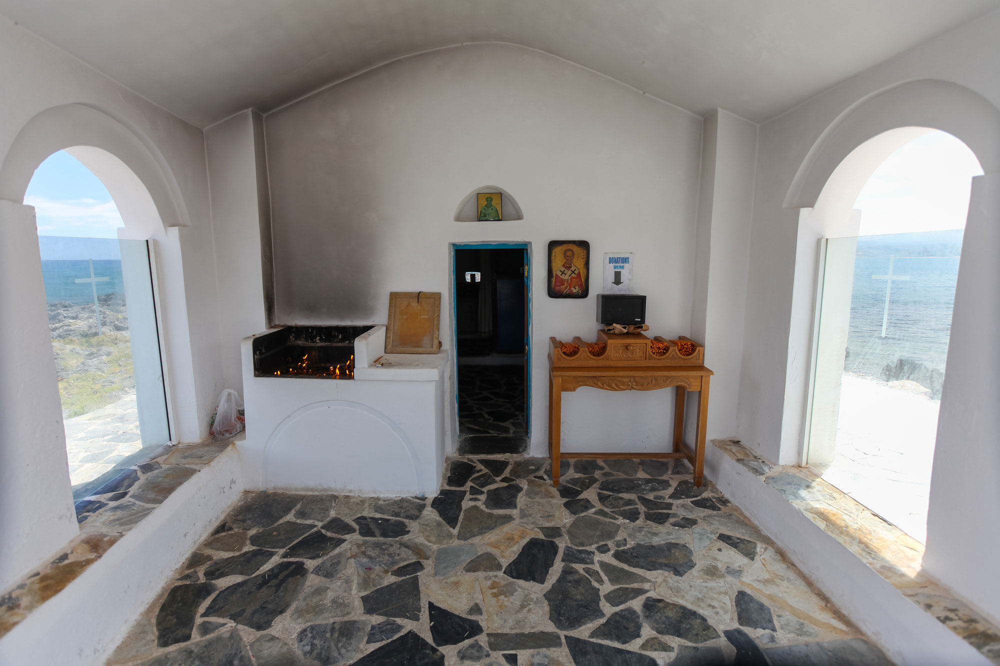 Agios Nikolaos Church Georgioupolis interior