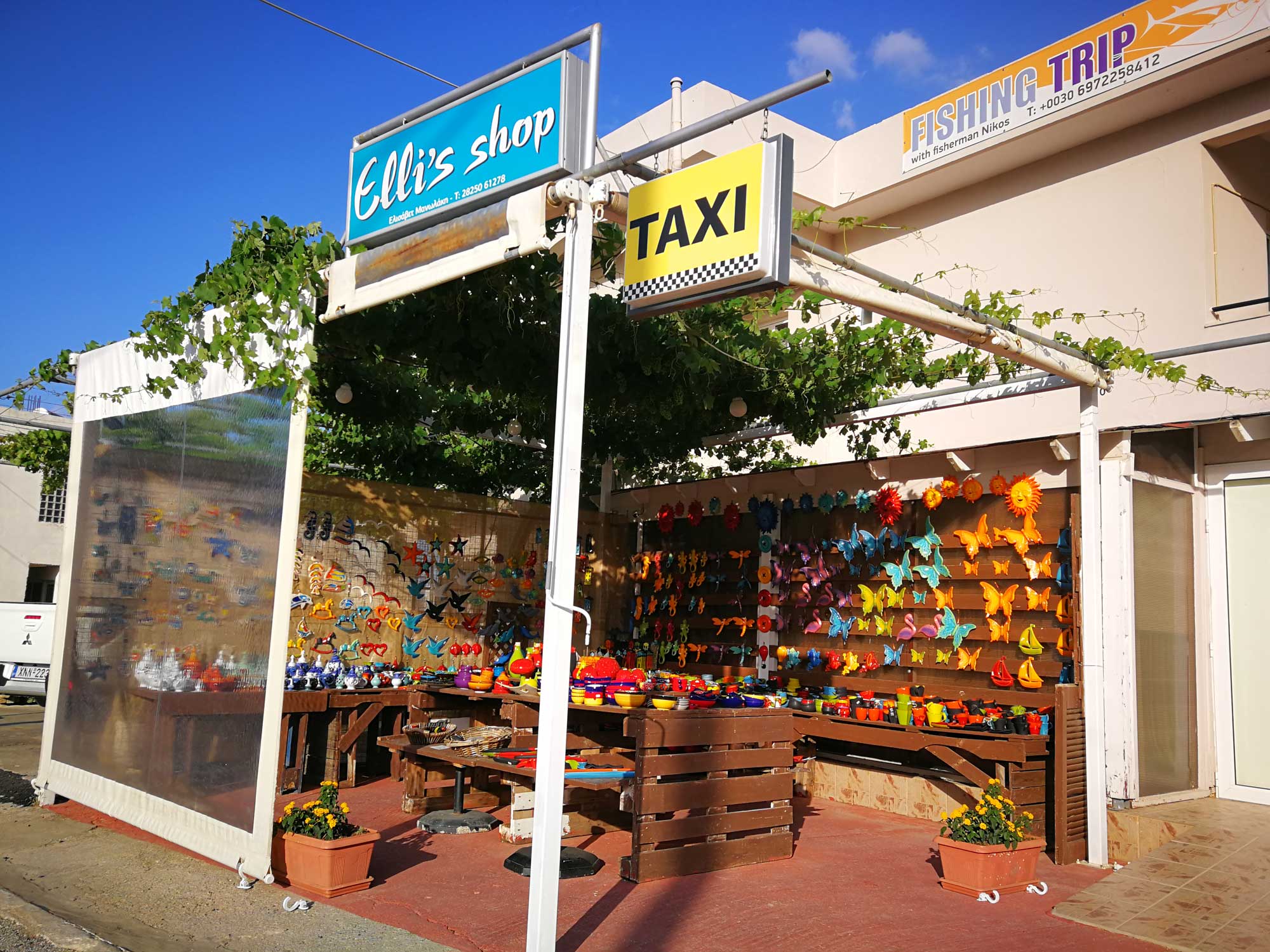 Elli's shop in Georgioupolis