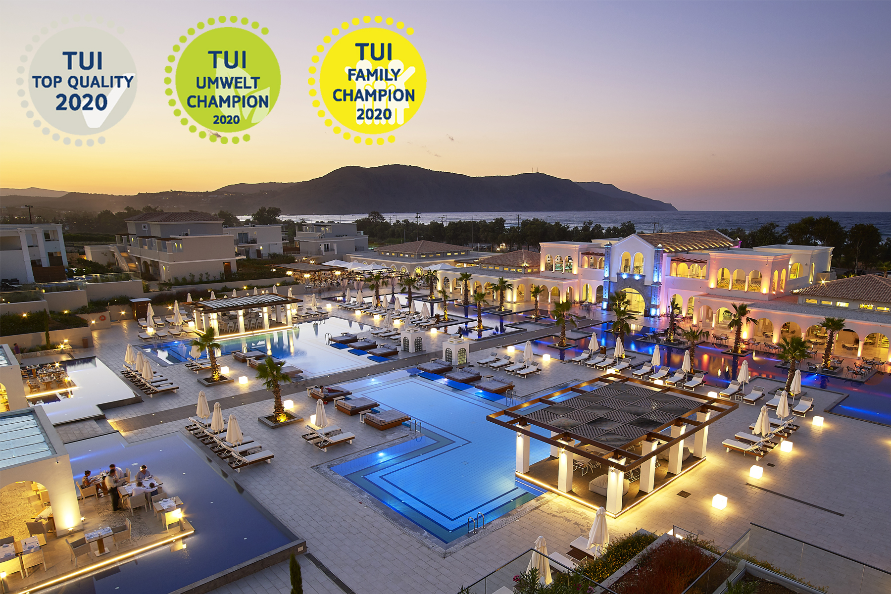 Anemos Luxury Grand Resort Is A TUI Champion