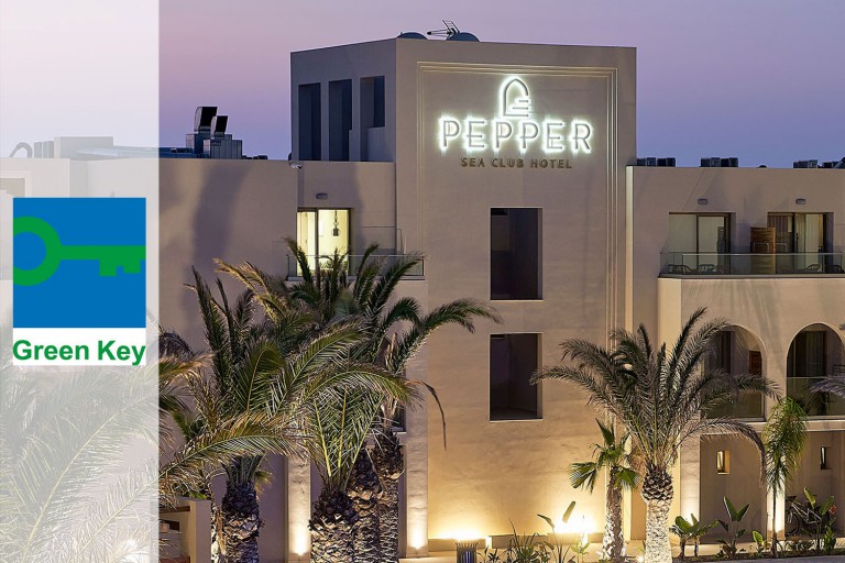 We are very proud to announce Pepper Sea Club Hotel is awarded the Green Key eco-label!