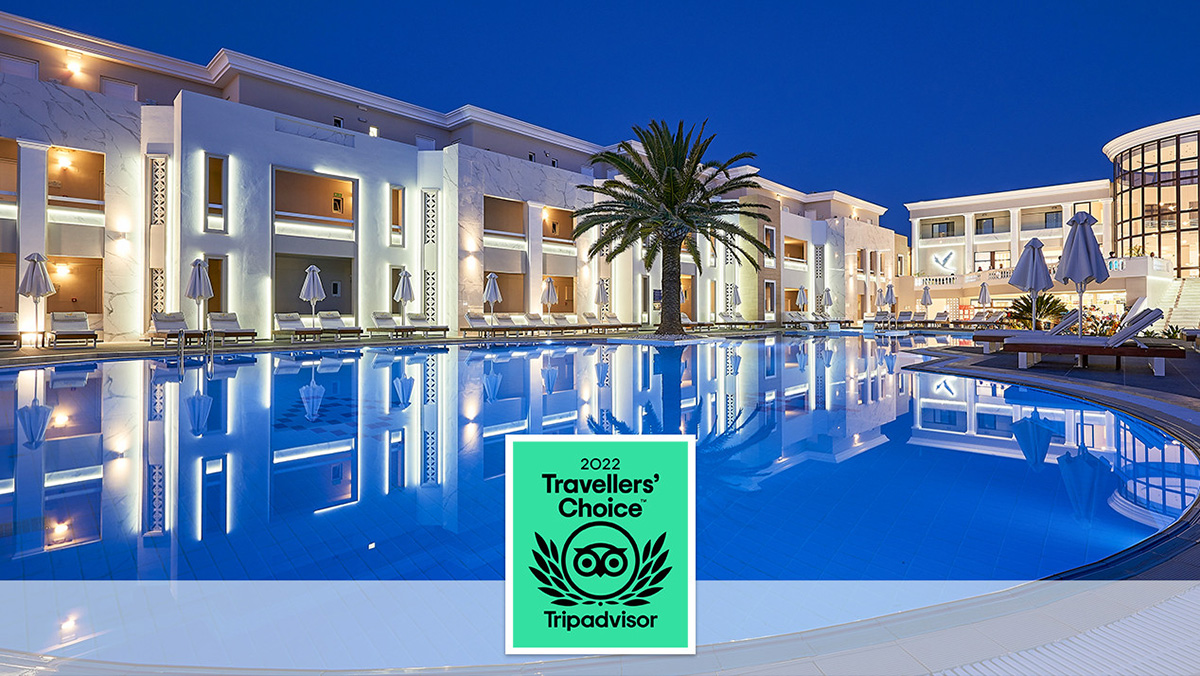 TripAdvisor Travellers’ Choice Award 2022  Mythos Palace Resort & Spa