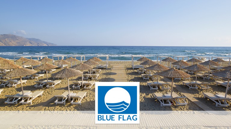 ANEMOS LUXURY GRAND RESORT & SPA HONORED WITH BLUE FLAG 2023 AWARD FOR KOURNAS BEACH