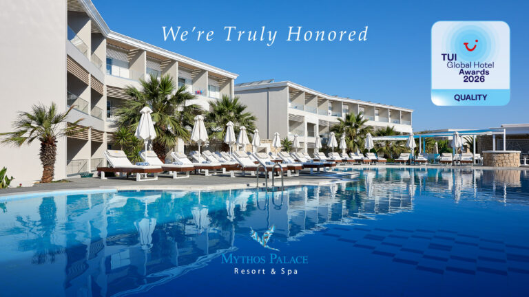 Mythos Palace Resort & Spa Recognized Once Again with the TUI Quality Award 2026