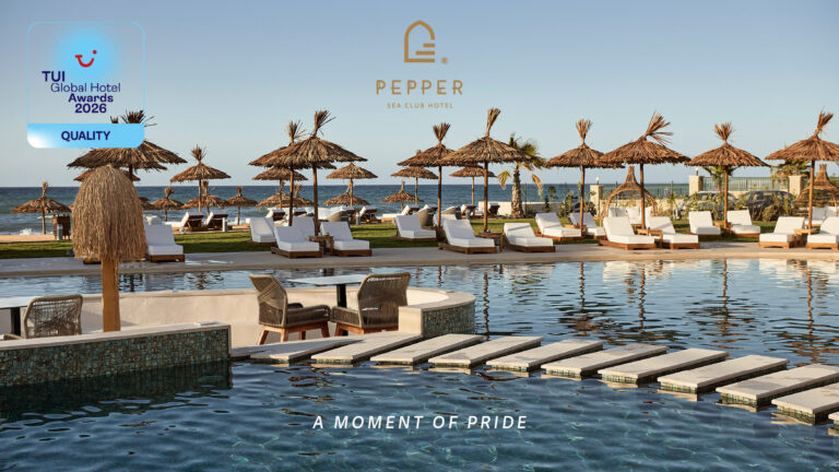 Pepper Sea Club Hotel Earns TUI Quality Award 2026 Recognition Once More