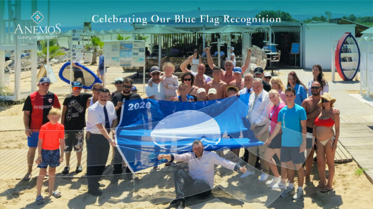 Anemos Luxury Grand Resort Awarded the Blue Flag Once Again